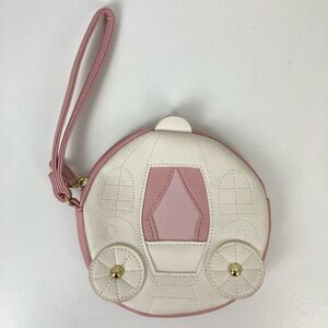 Luv Betsey Johnson Princess Carriage Wristlet Coin Purse Kitsch Cinderella Fairy